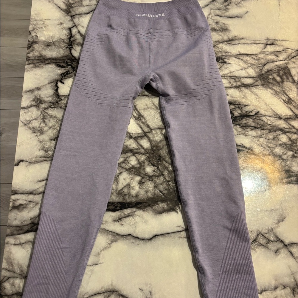 Alphalete Women's Soft Purple Leggings